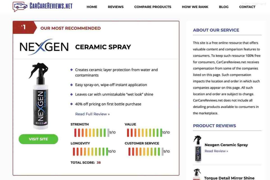 car care reviews featured image